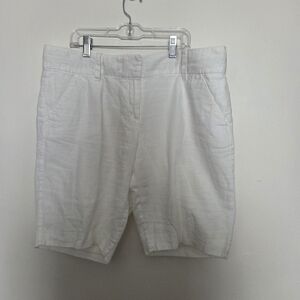 Old Navy White Bermuda Shorts Size 12